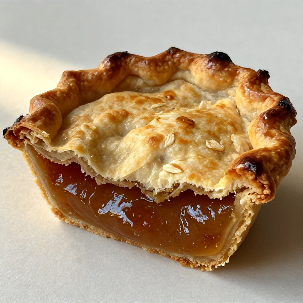burnt honey pie