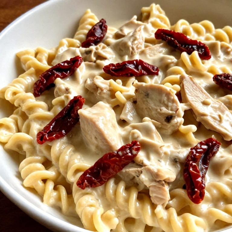 Creamy Chicken Pasta with Sun-Dried Tomatoes