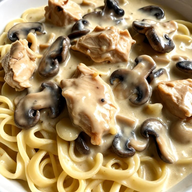 creamy chicken stroganoff