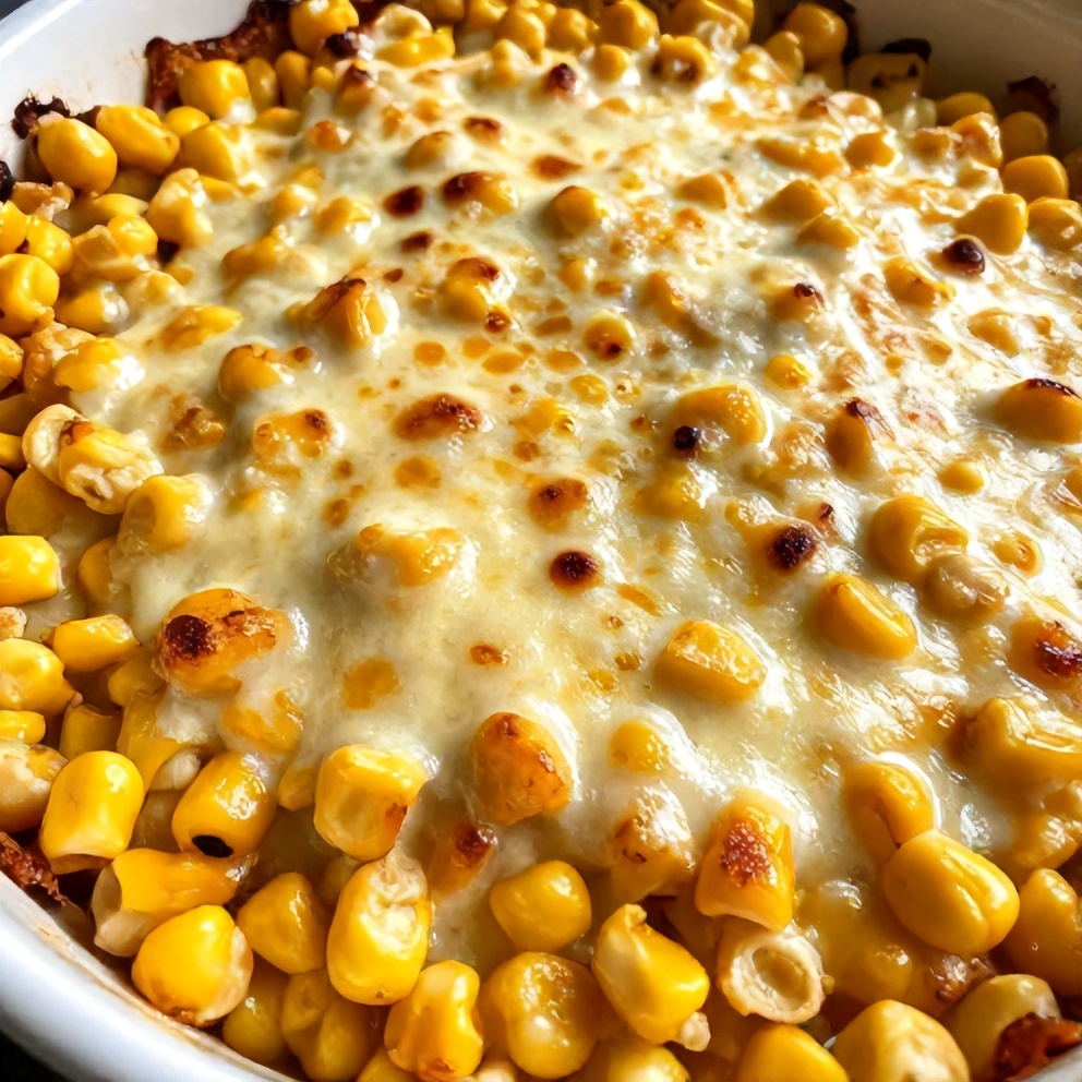 Creamy Jalapeño Popper Corn Casserole