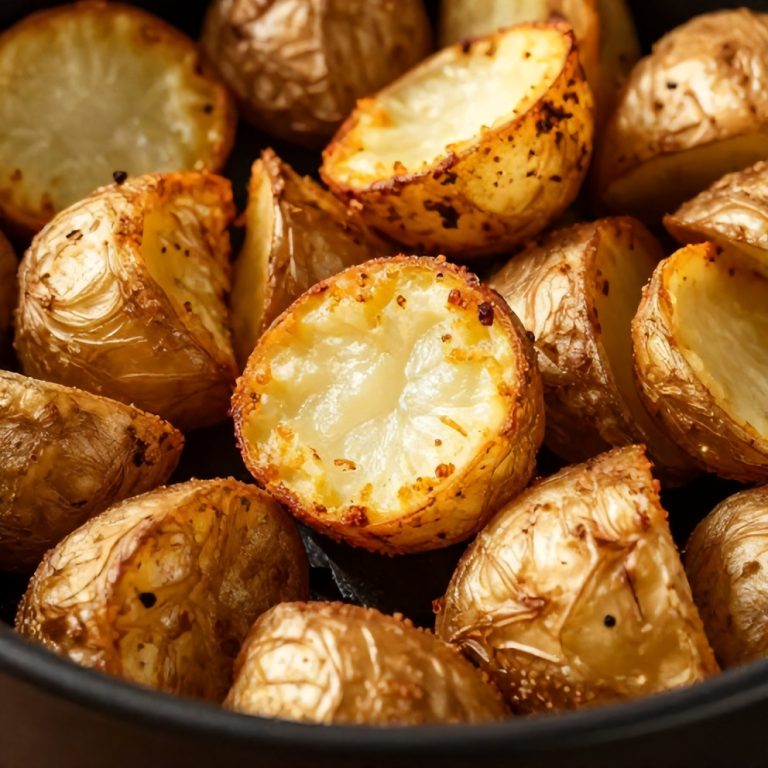 air fryer smashed potatoes
