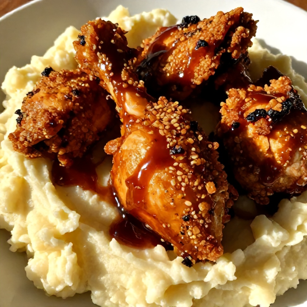 Crispy Chipotle Honey Chicken Thighs