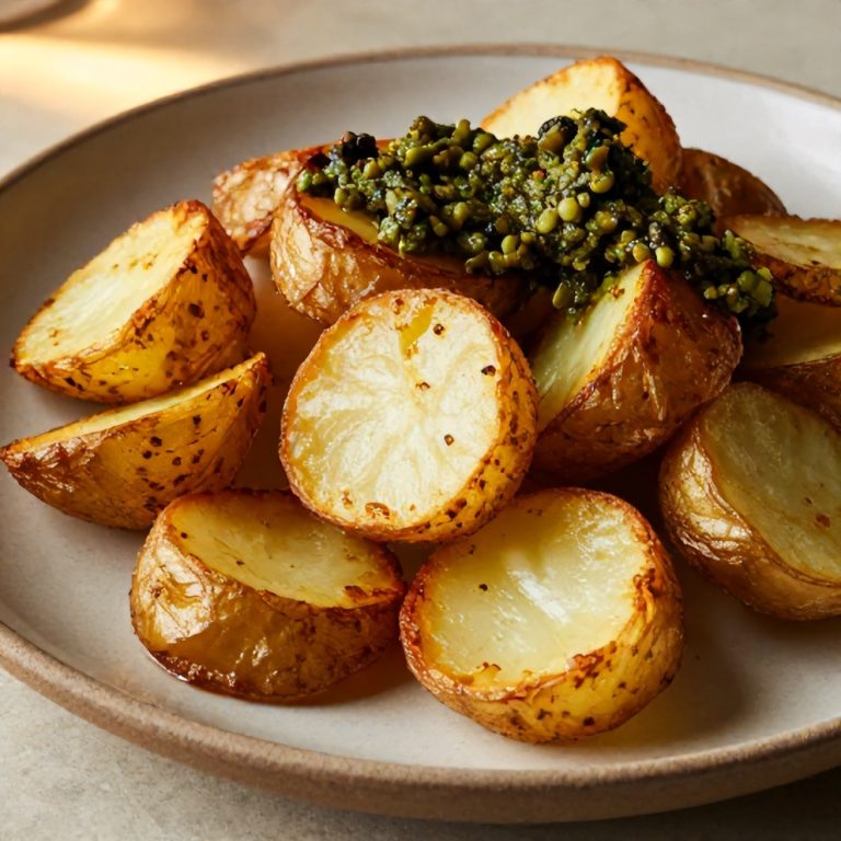 crispy smashed potatoes