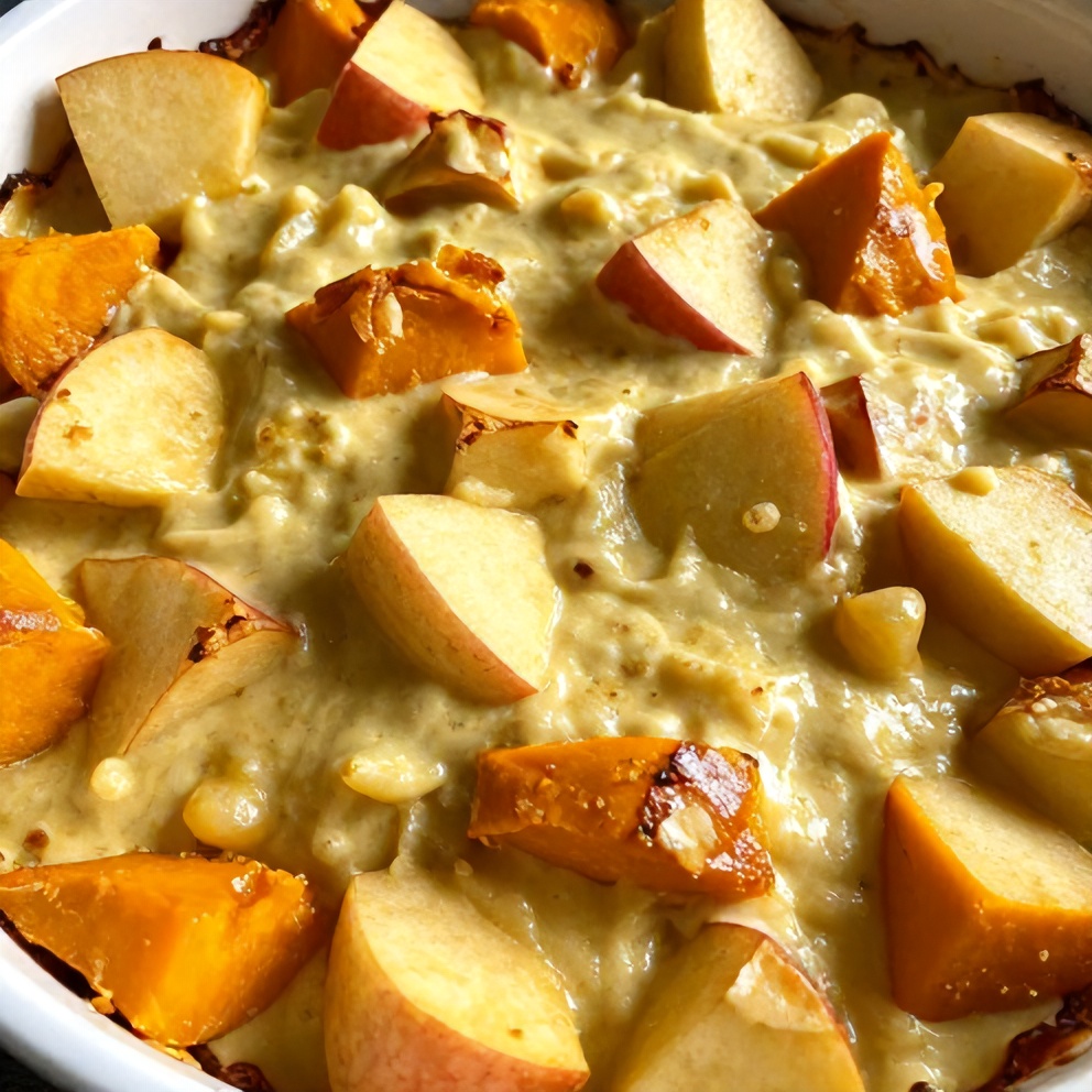 apple butternut squash casserole