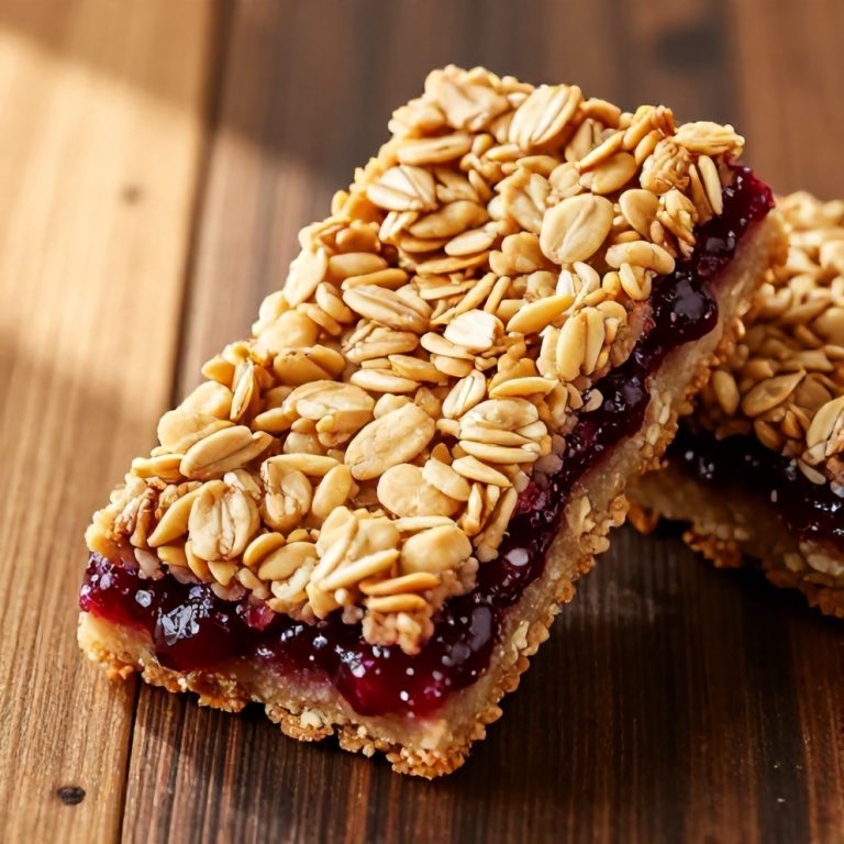 Easy Berry Oat Bars