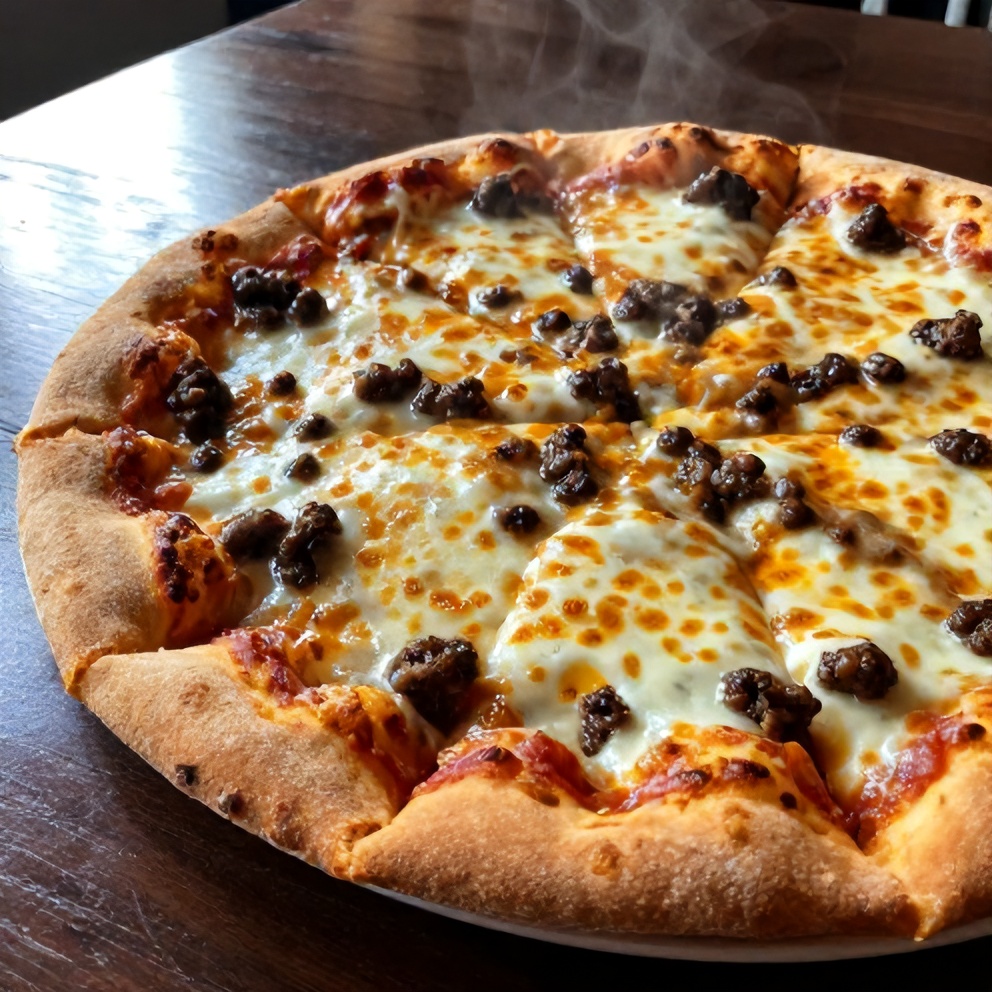 Easy Biscuits and Sausage Gravy Breakfast Pizza