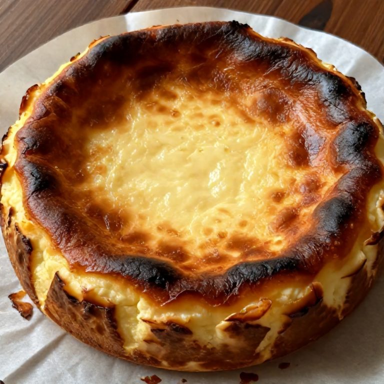 burnt basque cheesecake