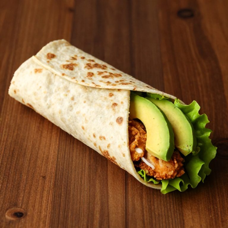 chicken avocado wrap