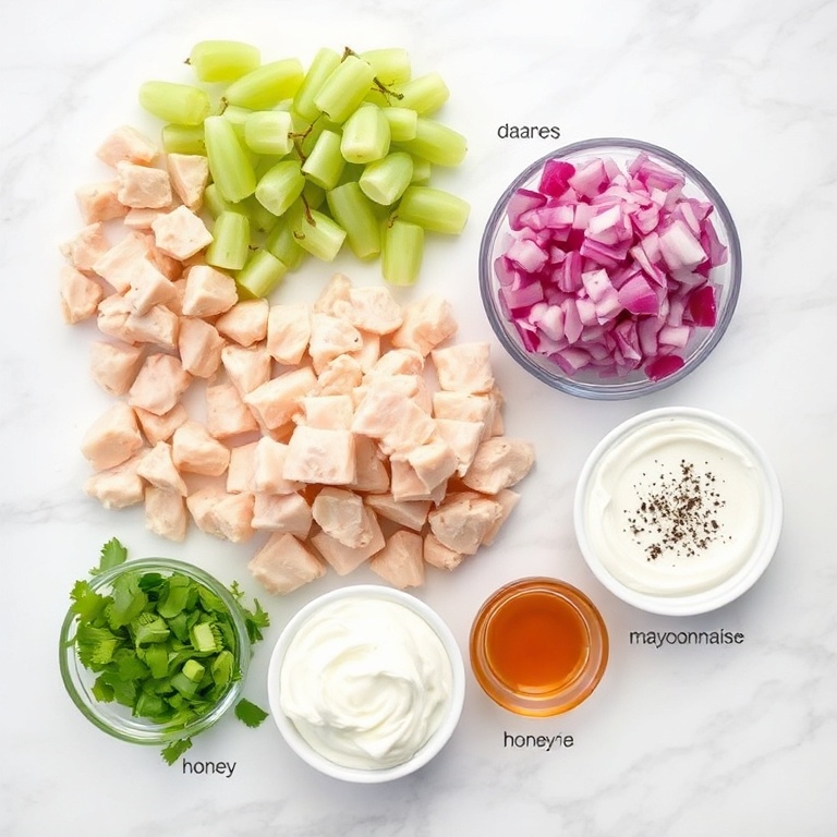 Chicken Grape Salad Ingredients