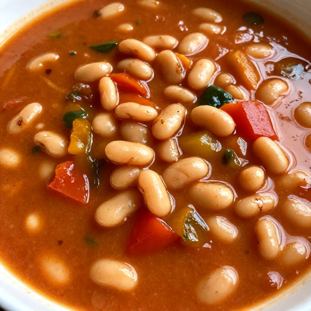 Easy Tomato and White Bean Soup