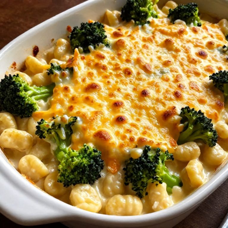 Easy Gnocchi Broccoli Bake