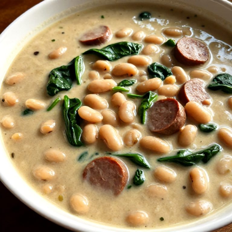 easy creamy tuscan white bean soup