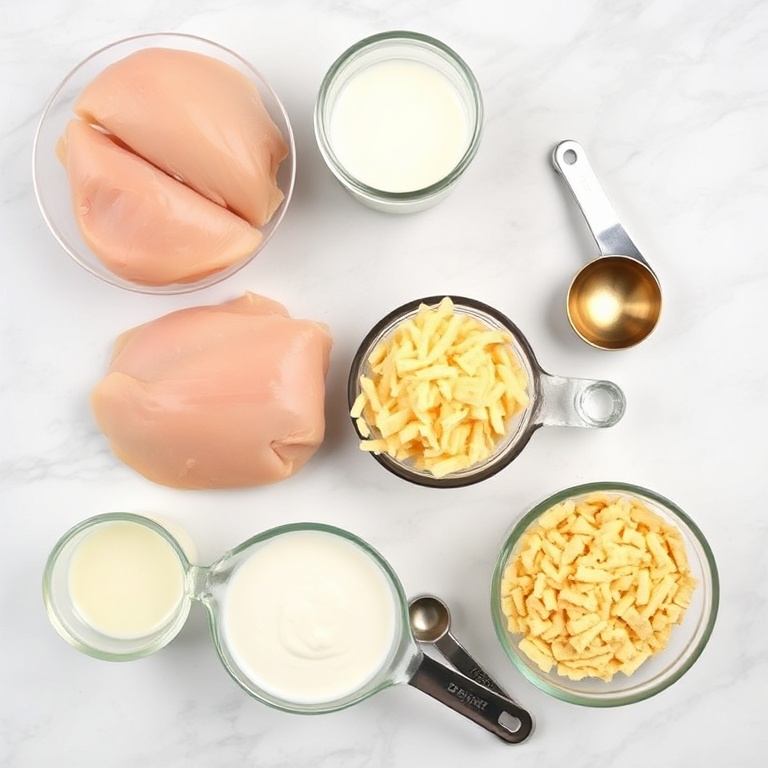 Raw Ingredients for Easy Crock Pot Crack Chicken