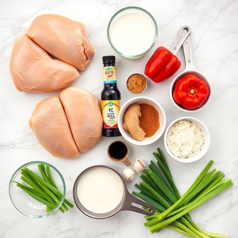 Thai Peanut Chicken Ingredients
