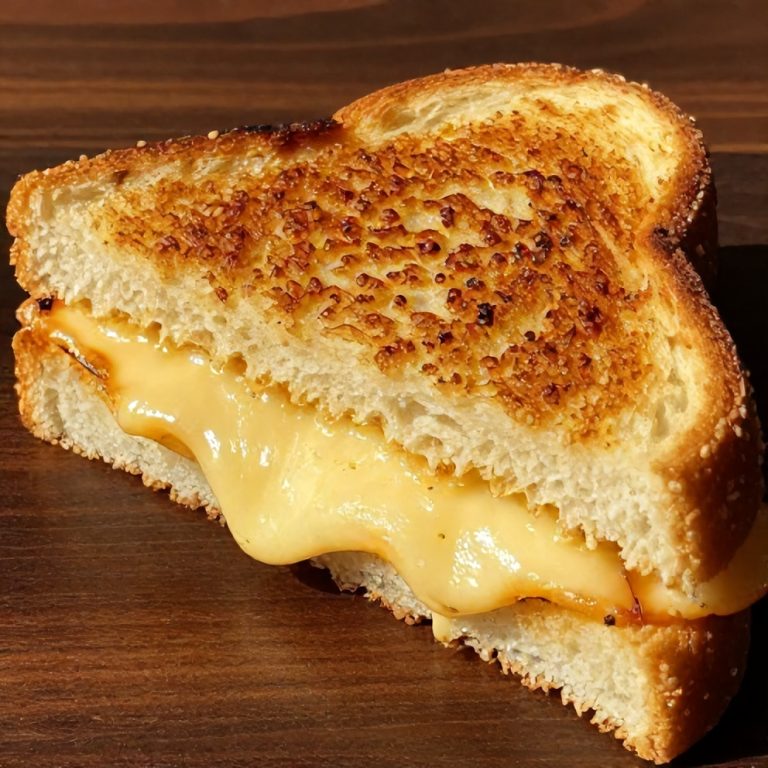 easy garlic bread grilled cheese