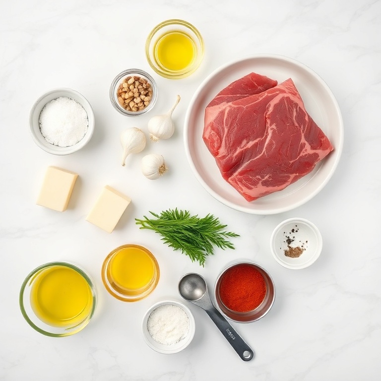 Garlic Butter Steak Bites Ingredients