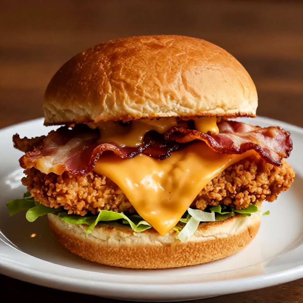 Honey Mustard BLT Chicken Sliders on a serving plate