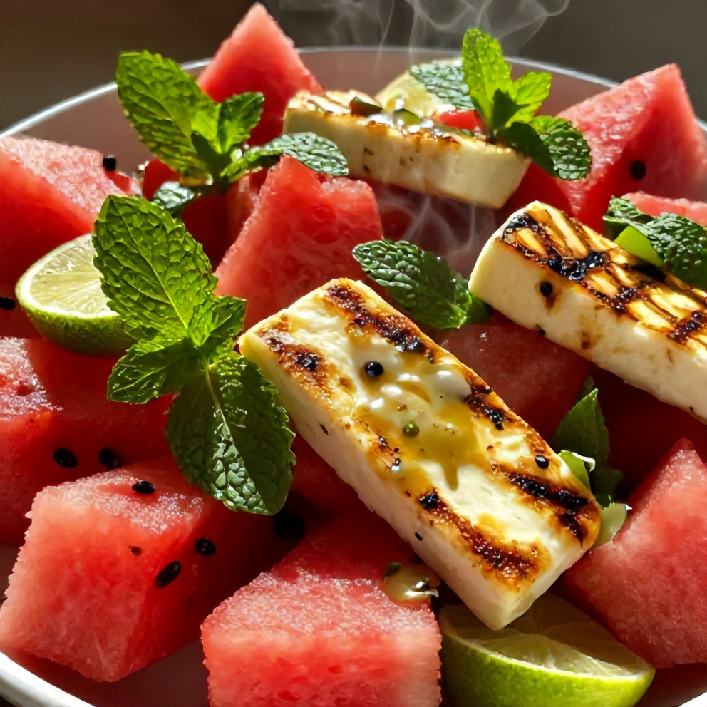 keto watermelon salad