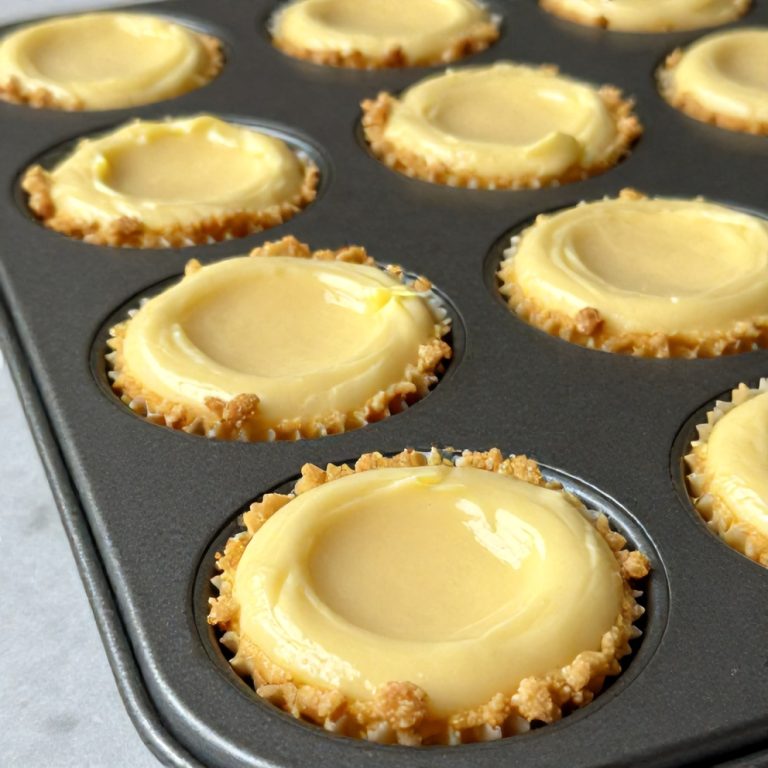 Easy Keto No Bake Lemon Cheesecake Cups