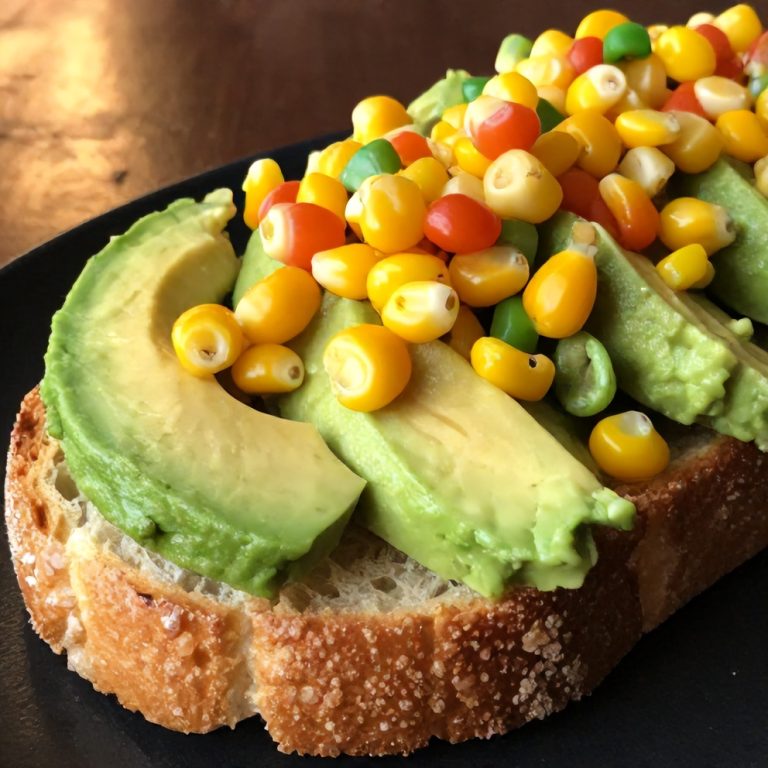 Mexican Street Corn Avocado Toast