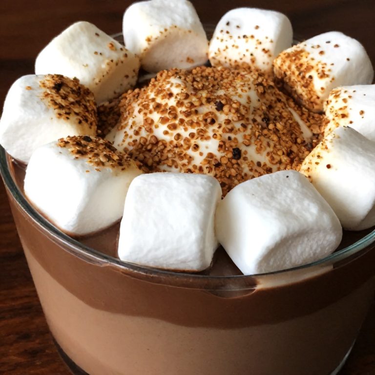 Easy No-Bake S'mores Pudding Cups