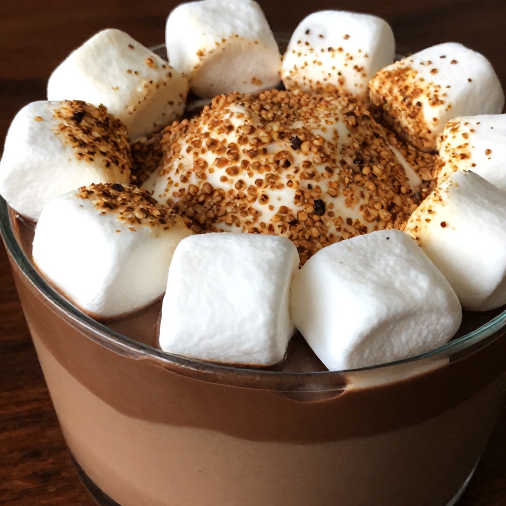 Easy No-Bake S'mores Pudding Cups
