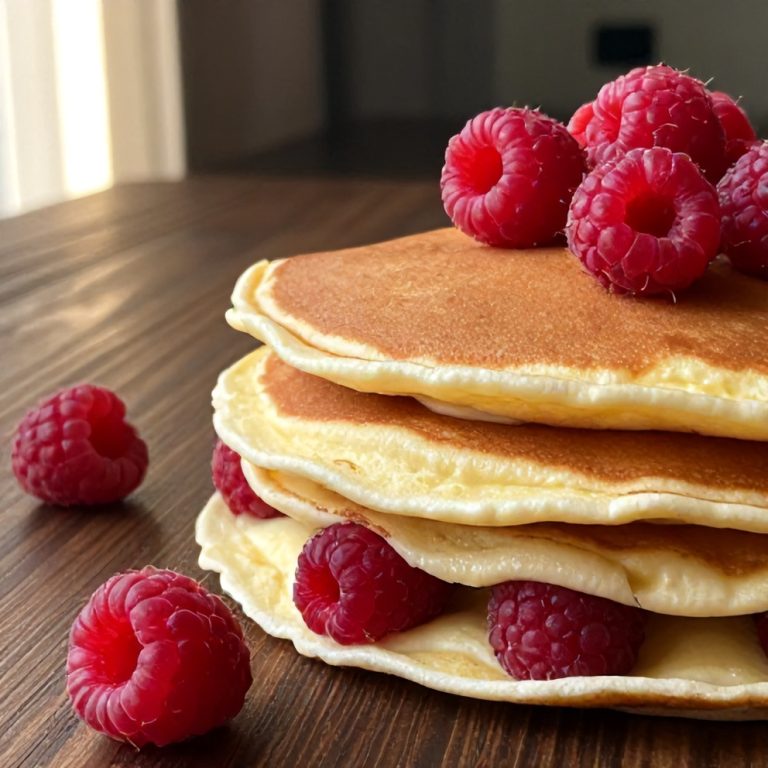 Easy Raspberry Vanilla Cream Crepes