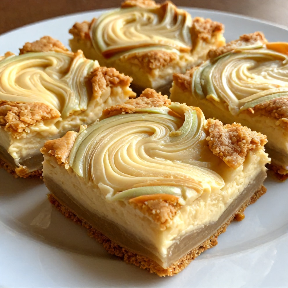 Easy Rhubarb Cream Cheese Bars
