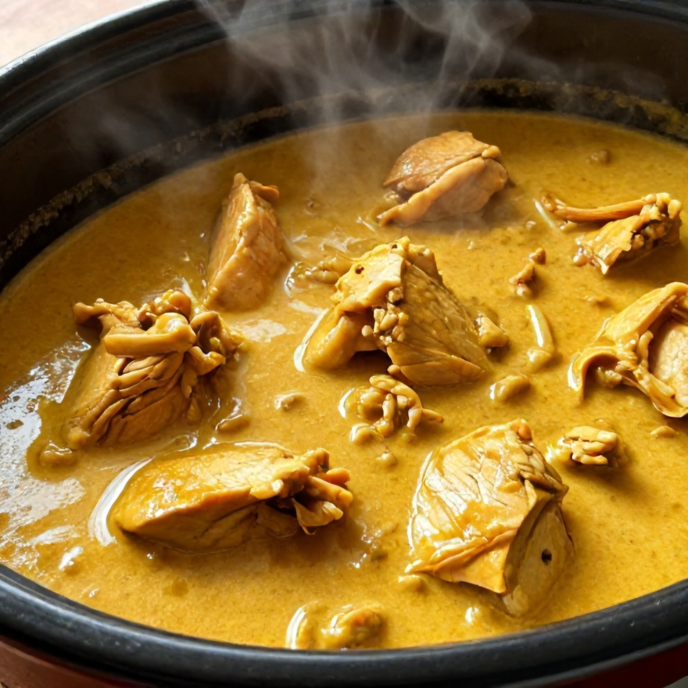 slow cooker chicken curry