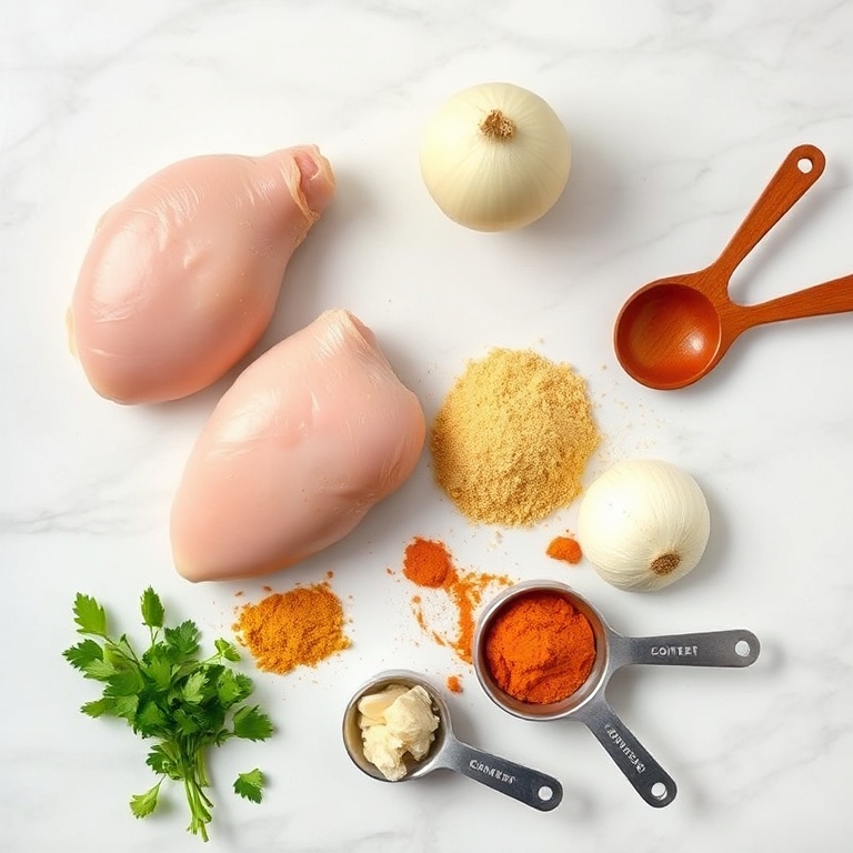 Slow Cooker Chicken Curry Ingredients