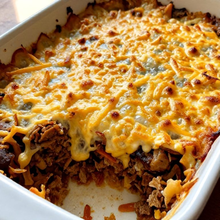 Easy Slow Cooker Cowboy Casserole
