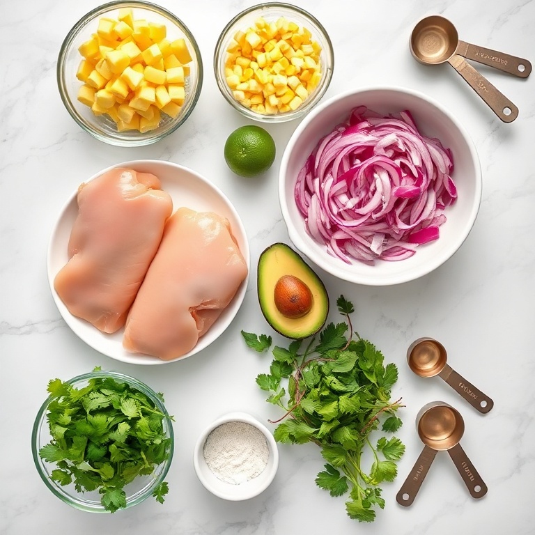 Street Corn Chicken Bowl Ingredients