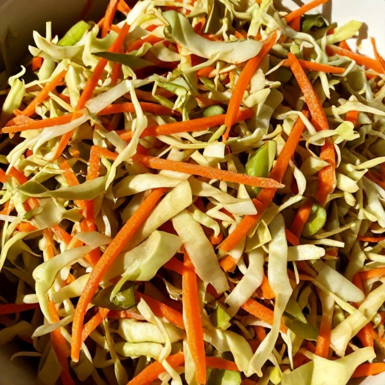 Easy Sweet and Spicy Pickle Slaw