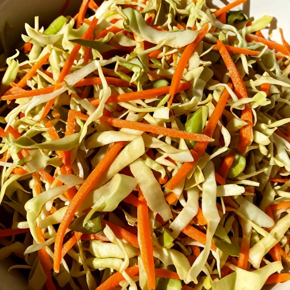 Easy Sweet and Spicy Pickle Slaw