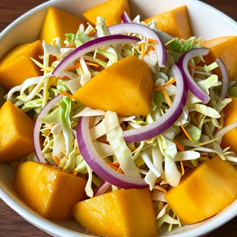 fresh mango slaw