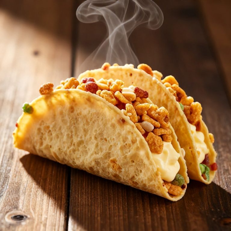 Fruity Pebbles Cheesecake Tacos