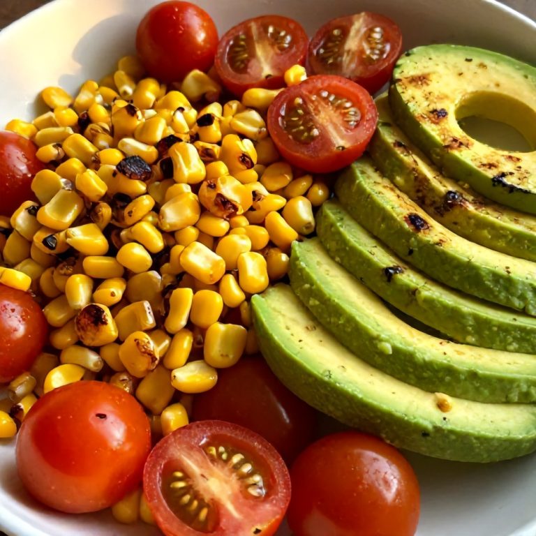 grilled corn avocado salad