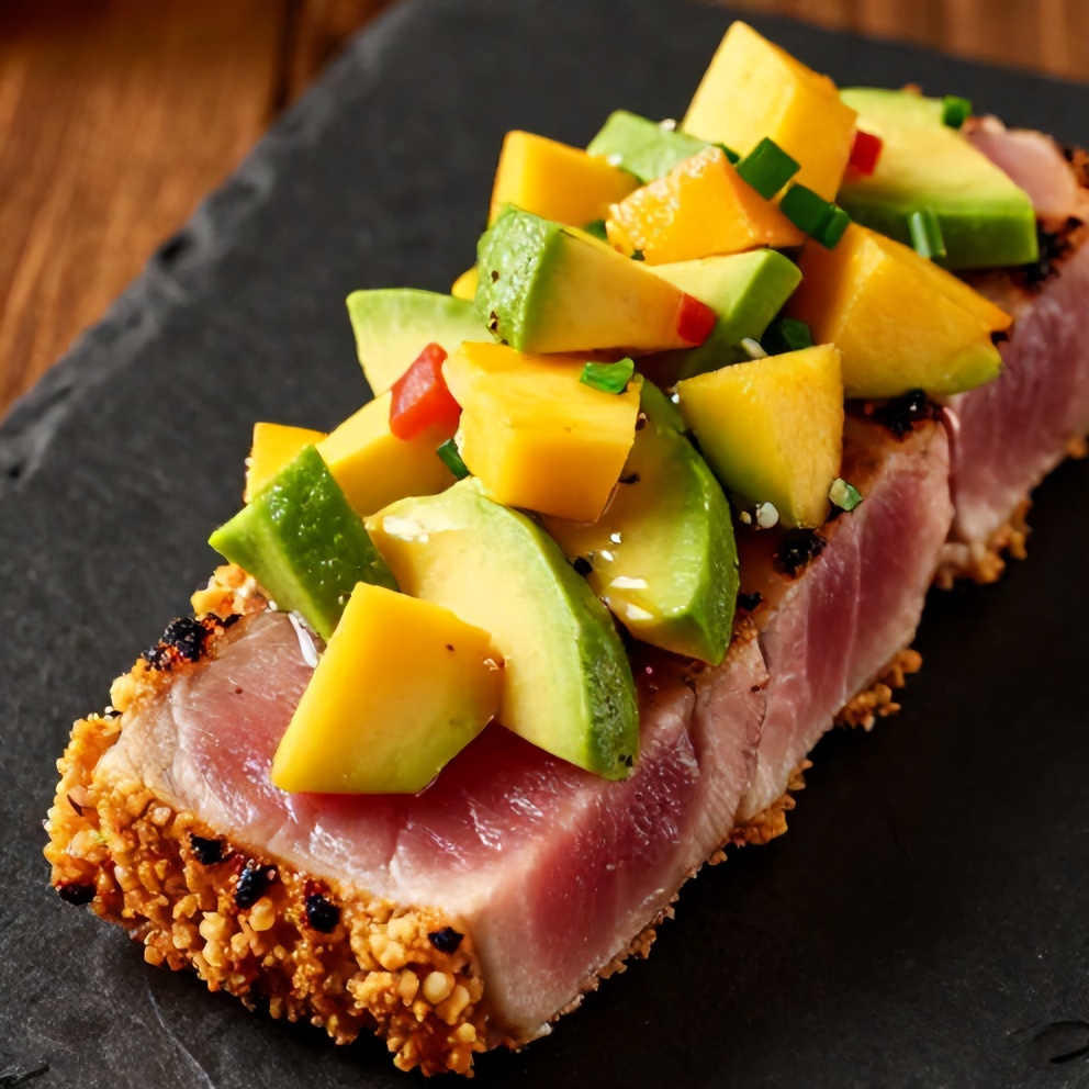 grilled tuna steak