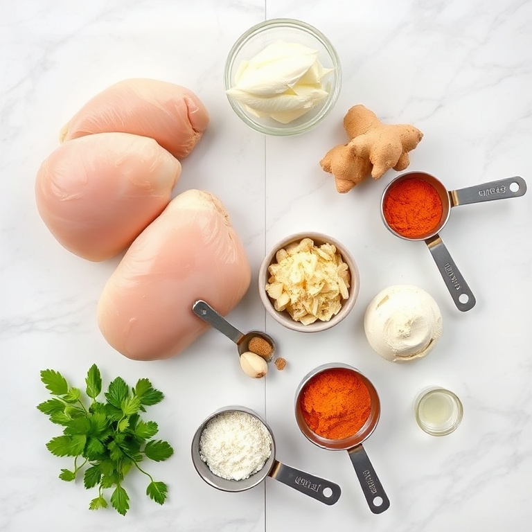 Jamaican Curry Chicken Ingredients