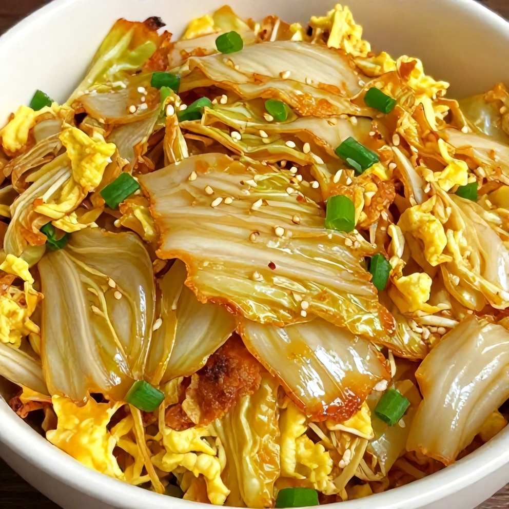 keto egg roll in a bowl