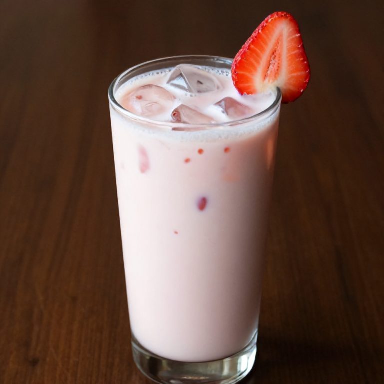 Korean Strawberry Milk