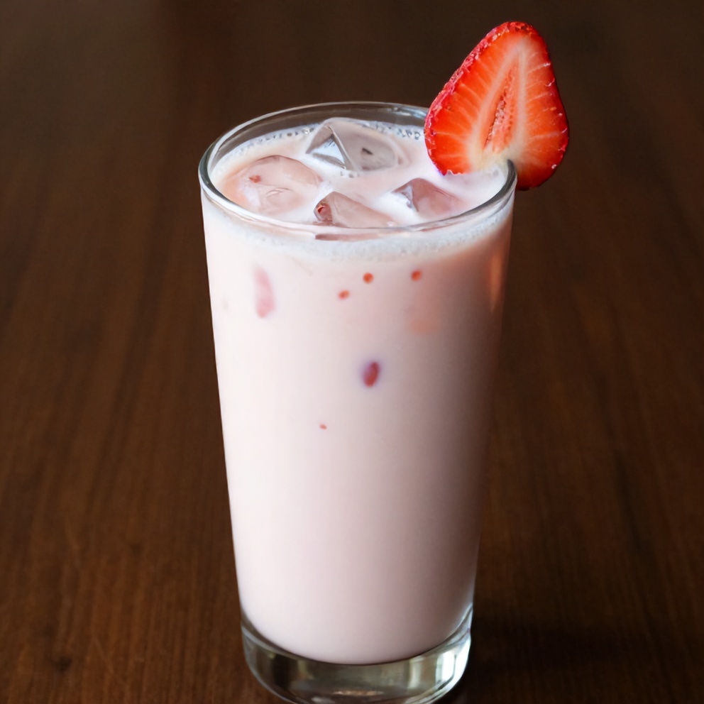 Korean Strawberry Milk