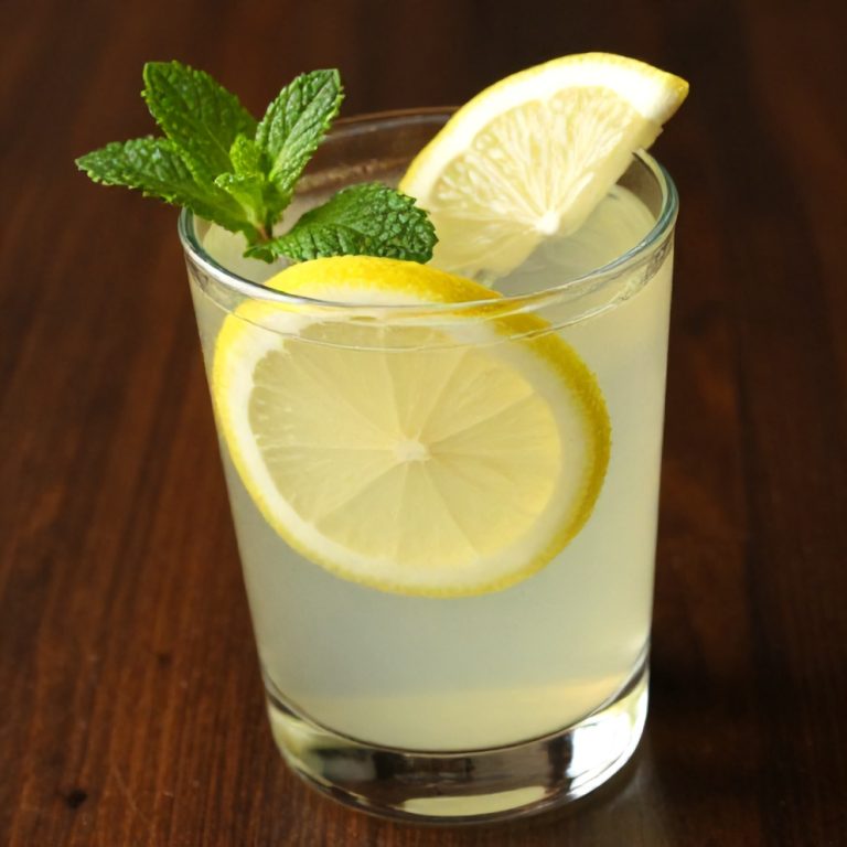 lemon ginger water