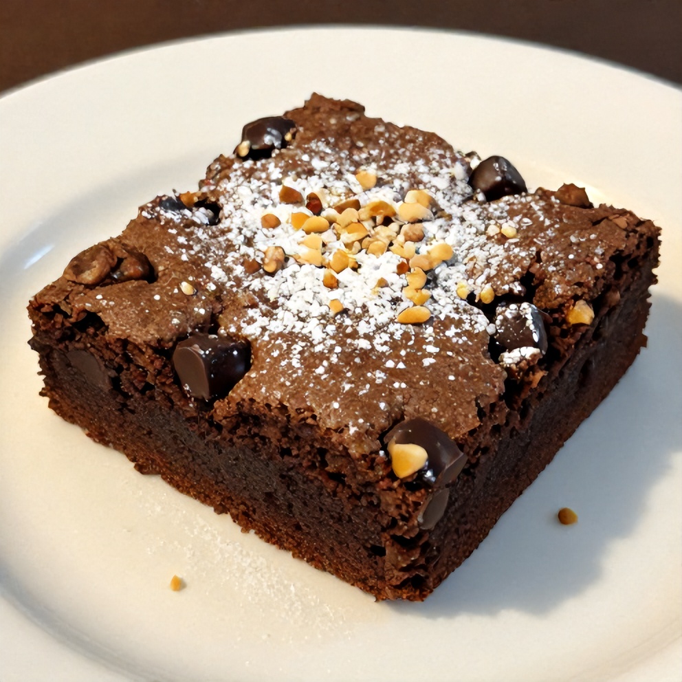 Perfectly Baked Banana Bread Brownies
