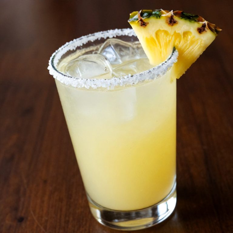 Refreshing Pineapple Margarita Mocktail