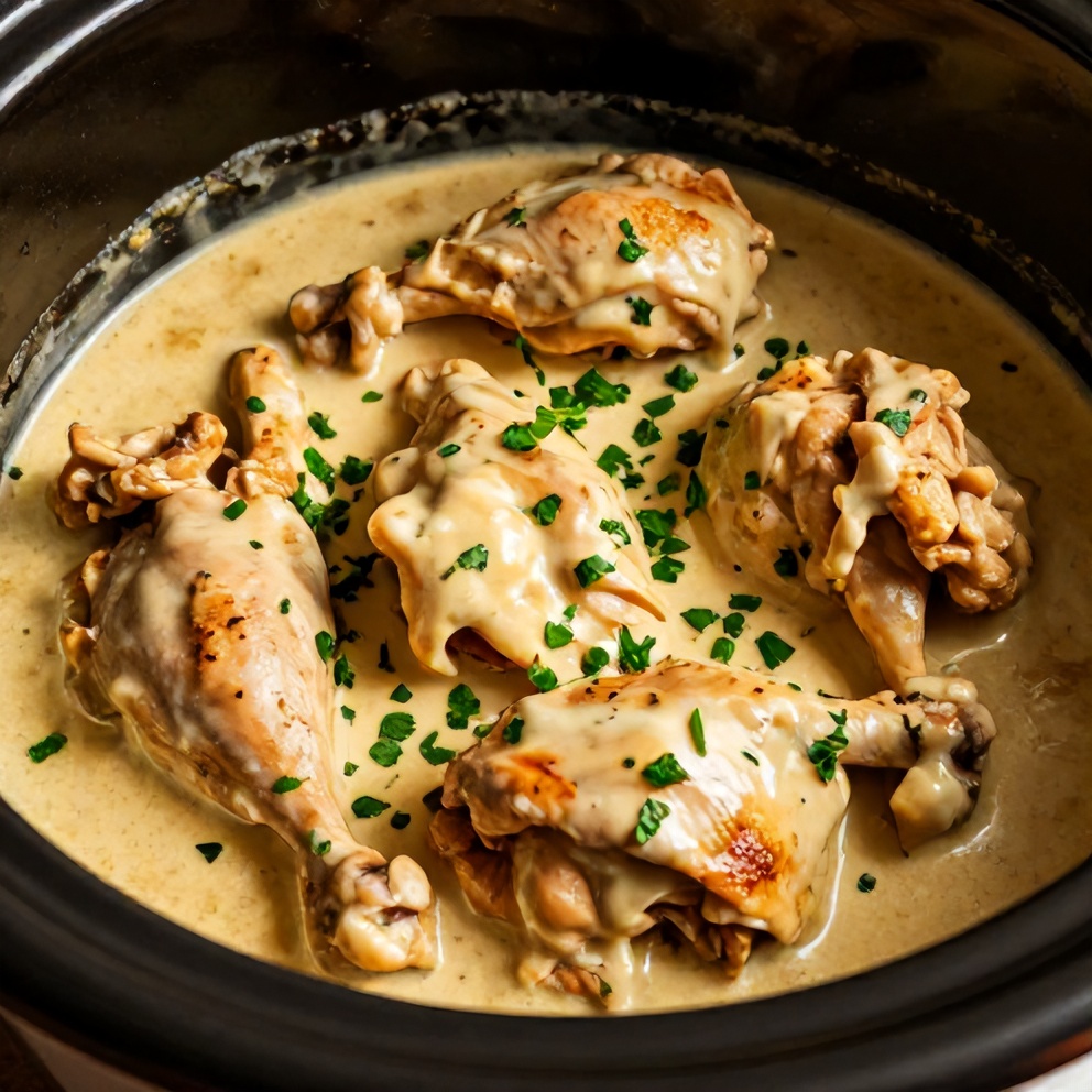 Slow Cooker Cajun Butter Chicken