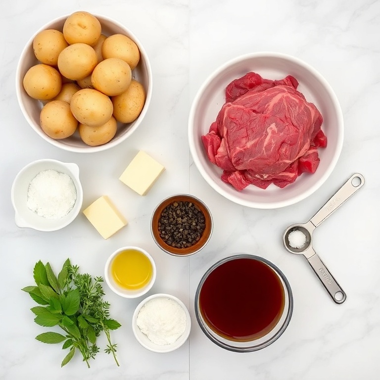 Slow Cooker Beef Bites Ingredients