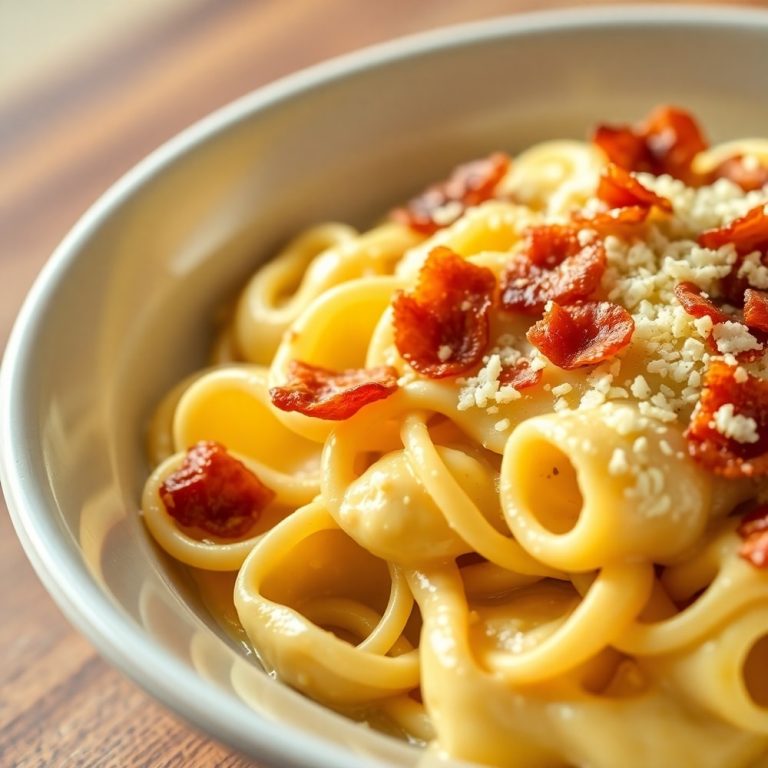 30-minute tortellini carbonara
