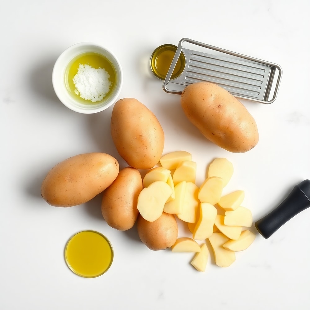 Air Fryer Potato Chips Ingredients