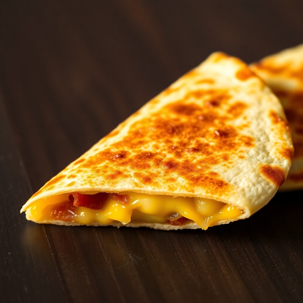 Bacon Egg and Cheese Breakfast Quesadillas